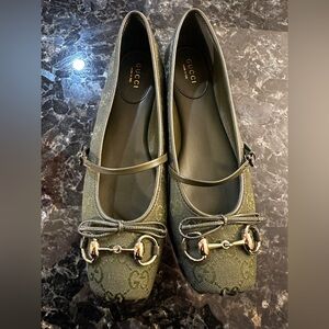 Gucci Horsebit Ballet Flat - size 38